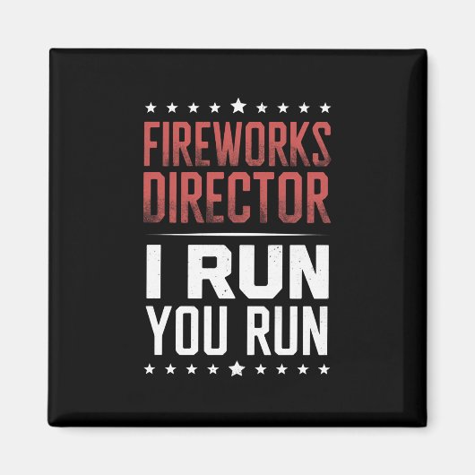 Aimant Directeur de Feu d'Artifice Je cours vous courez D (Devant)