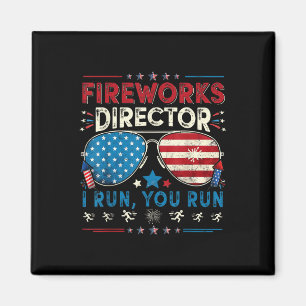 Aimant Directeur de Feu d'Artifice Je Cours Vous Courez D