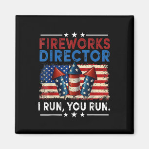 Aimant Directeur de Feux d'Artifice - Je Cours Vous Coure