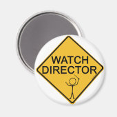 Aimant Directeur de la surveillance (Recto/Verso)