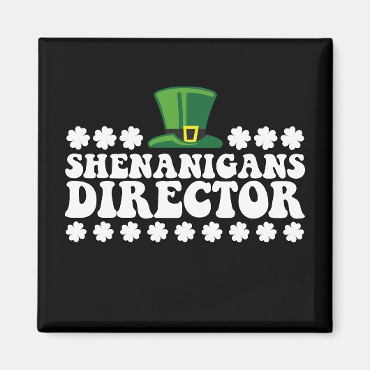 Aimant Directeur de Shenanigans Groovy Saint-Patrick irla (Devant)