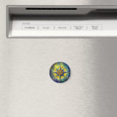 Aimant Direction au Chaos (Rose Compass) (In Situ (Lave-vaisselle))