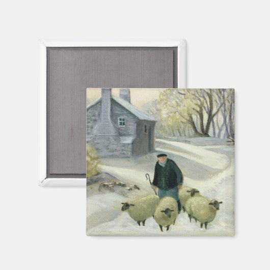 Aimant Diriger le mouton (Recto/Verso)