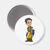 Aimant Dirigibles Perdu Joueur d'état-major du désert (Recto/Verso)