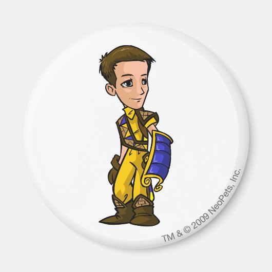 Aimant Dirigibles Perdu Joueur d'état-major du désert (Devant)