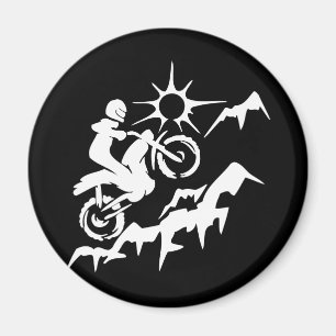 Aimant Dirt Bike Mountain