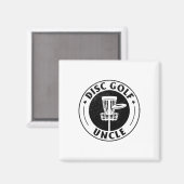 Aimant Disc Golf Uncle - Disc Golfing Uncle Disc Golf Pla (Recto/Verso)