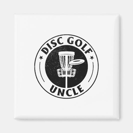 Aimant Disc Golf Uncle - Disc Golfing Uncle Disc Golf Pla (Devant)