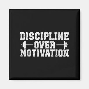 Aimant Discipline sur la motivation Gym Motivational Trai