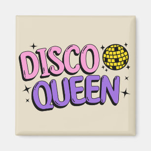 Aimant Disco queen