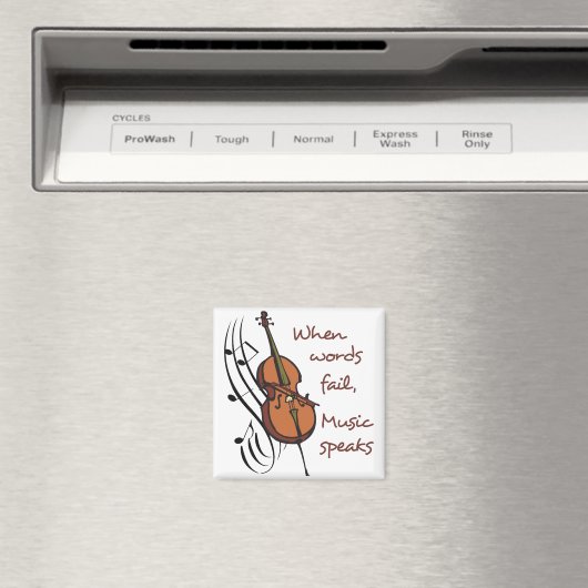 Aimant Discours de musique (In Situ (Lave-vaisselle))