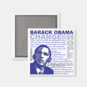 Aimant Discours d'Obama (Recto/Verso)