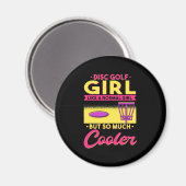 Aimant Disk Golf est Cool (Recto/Verso)
