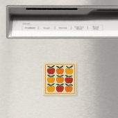 Aimant Disposition de pommes joyeuse (In Situ (Lave-vaisselle))