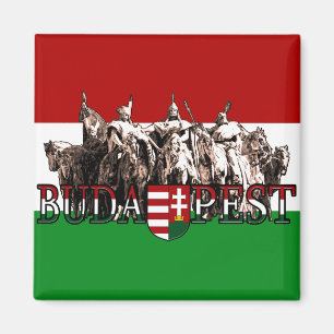 Aimant Disposition des Héros Hongrois de Budapest avec Dr