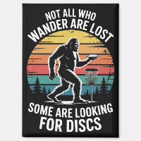 Disque de golf drôle vintage Bigfoot golfeur père