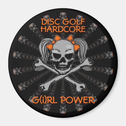 AIMANT DISQUE DE GOLF HARDCORE (Devant)