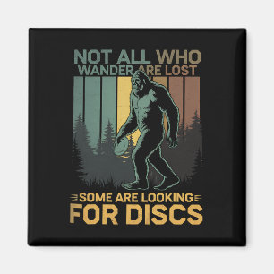 Aimant Disque de golf Sasquatch Bigfoot amateur de disque