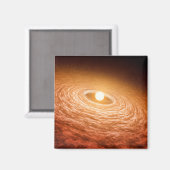 Aimant Disque De Matériel Autour De Star Fu Orionis. (Recto/Verso)