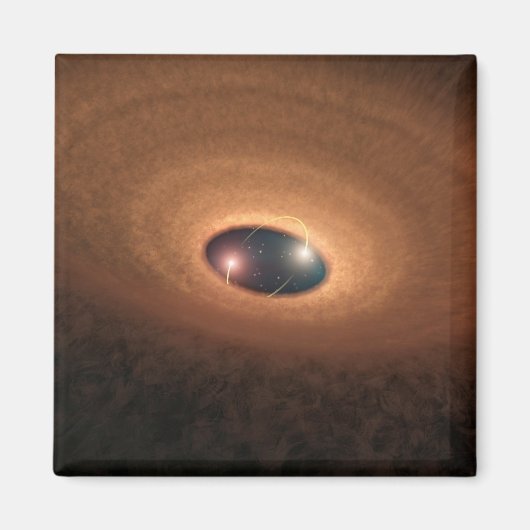 Aimant Disque D'Étoiles De Matériel Dusty (Devant)