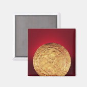 Aimant Disque éventuellement utilisé comme broche, de Ted (Recto/Verso)