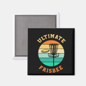 Aimant Disque Golf Ultimate Frisbee (Recto/Verso)