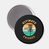 Aimant Disque Golf Ultimate Frisbee (Recto/Verso)