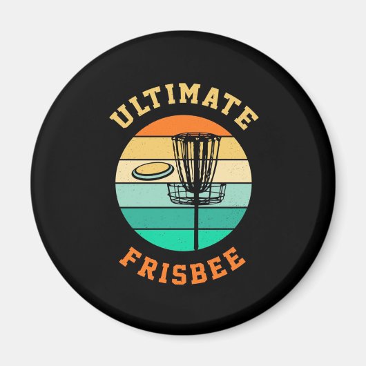 Aimant Disque Golf Ultimate Frisbee (Devant)