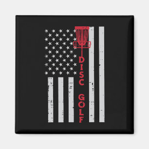 Aimant Disque Golf Us Drapeau Frisbee Frolf Hommes Patrio