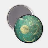 AIMANT DISQUE STAR GERMANIQUE/CELTIQUE (Recto/Verso)