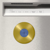 Aimant Disque vinyle album or en or (In Situ (Lave-vaisselle))