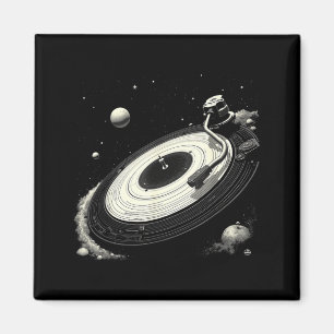 Aimant Disques vinyles Space DJ pour hommes Système Solai