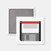 Aimant Disquette Pixel art (Recto/Verso)