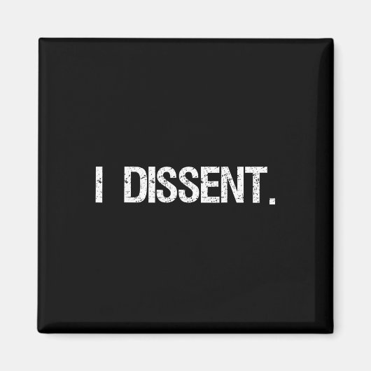 Aimant Dissidence Anti-Trump Scotus Libéral (Devant)