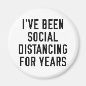 Aimant Distances sociales (Devant)