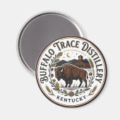 Aimant Distillerie Buffalo Trace Kentucky (Recto/Verso)