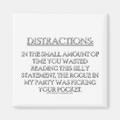 Aimant Distractions (Devant)