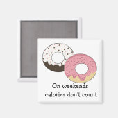 Aimant Dit Donut Amusant (Recto/Verso)