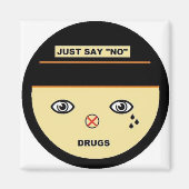 Aimant Dites non (Devant)