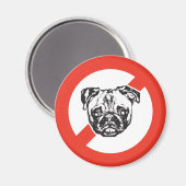 Aimant Dites non aux Carlins (Recto/Verso)