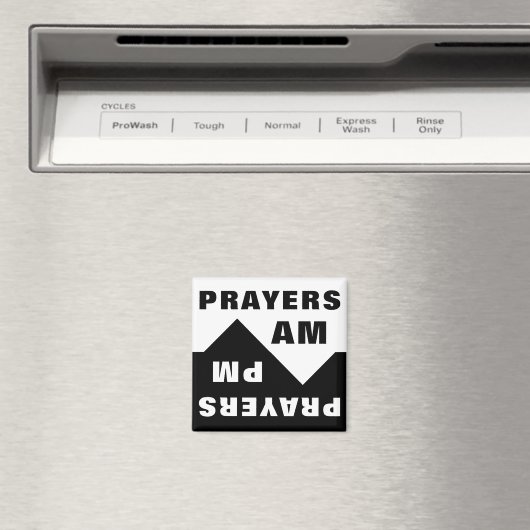 Aimant Dites prières AM / PM (In Situ (Lave-vaisselle))