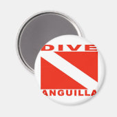 Aimant Dive Anguilla (Recto/Verso)