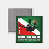 Aimant Dive Mexico DF2 (Recto/Verso)