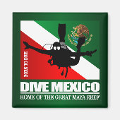 Aimant Dive Mexico DF2 (Devant)