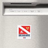 Aimant Dive Raja Ampat (sq) (In Situ (Lave-vaisselle))