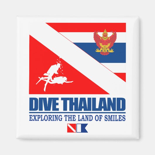 Aimant Dive Thailand (sq) (Devant)