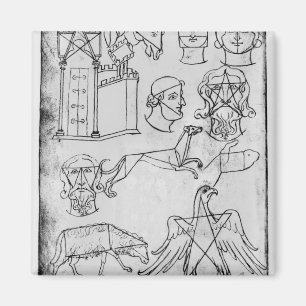 Aimant Divers dessins de Mme Fr 19093 fol.18v