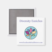 Aimant Diversité Enrichissements Magazine TAF (Recto/Verso)