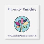 Aimant Diversité Enrichissements Magazine TAF (Devant)