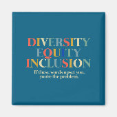Aimant Diversity Equity Inclusion (Devant)